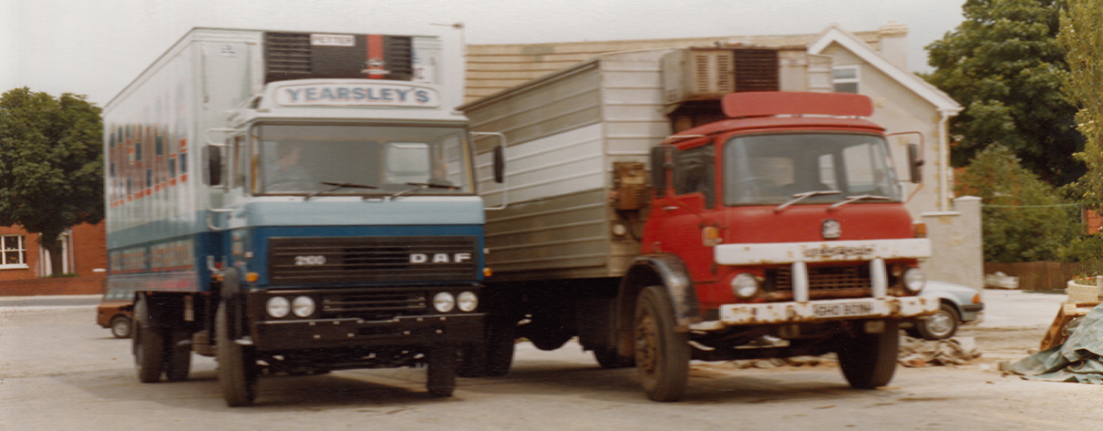 1970s 1980s Yearsley Food Trucks